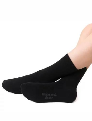 Kindersocken aus Merinowolle Steven S130
