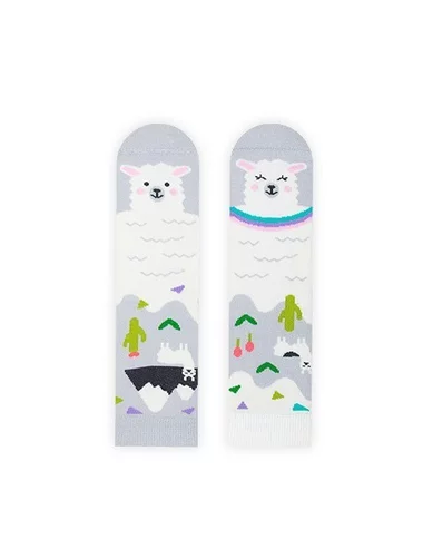 Kindersocken mit Nanushki Llamacita Kids-Muster