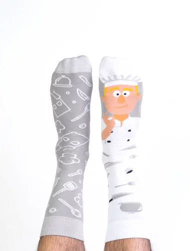 Lustige Socken von Nanushki Chef Johny Dip