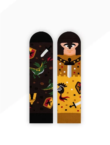 Nanushki Good Knight Kids bunte Kindersocken