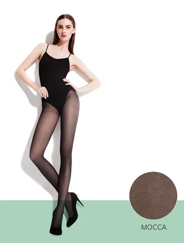Satinstrumpfhose mit verstärkter Strumpfhose Fiore Nina 40 den