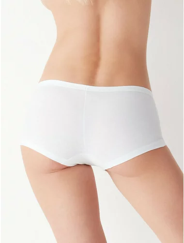 Set bestehend aus 2 Paar Baumwoll-Boxershorts mit niedriger Taille Cotonella GD461 0002