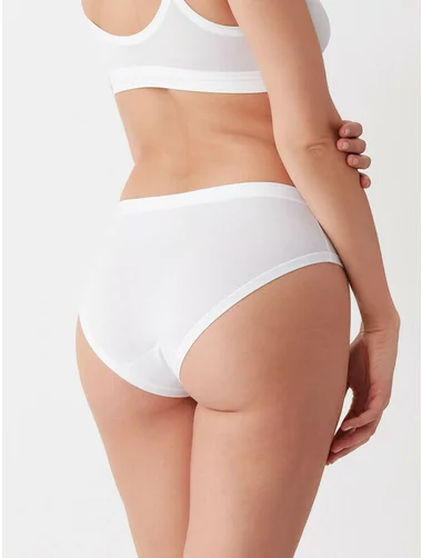Set mit 3 Paar klassischen Baumwollhöschen mit mittlerer Taille Cotonella 3363 0003