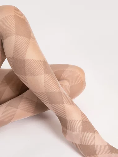 Socken mit Karomuster Fiore Alex 20 den