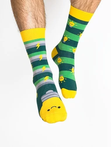 Socken mit Unisex-Muster Nanushki Electric Steps