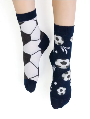 Steven S138-350 Football Navy Babysocken