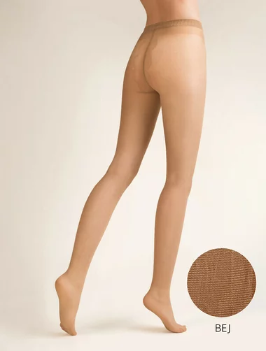 Strümpfe mit verzierter Strumpfhose Gabriella 712 Matt Effect 10 den