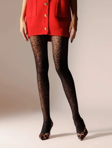 Strumpfhosen mit animal print Laura Baldini Animalier 20 den