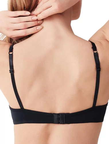 T-Shirt-BH aus Mikrofaser mit Push-up und Bügeln Cotonella 8643 00B1