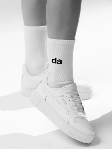 Unisex-Socken „Ja – Nein“ – Sosetaria x Tombabe-Kollaboration.