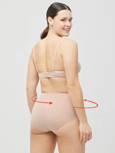 Ysabel Mora 19333 klassisches Shaper-Höschen mit mittlerer Taille