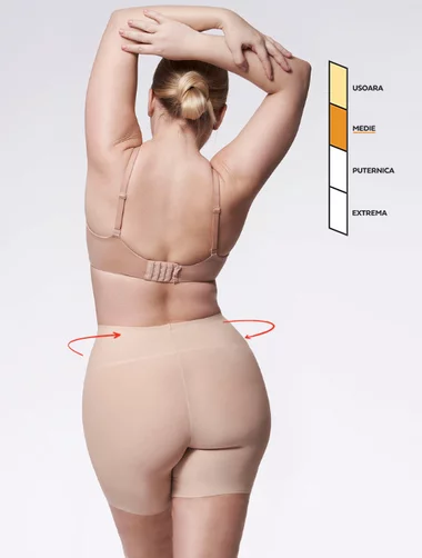 Chiloti boxeri modelatori invisible cu talia inalta Julimex 574