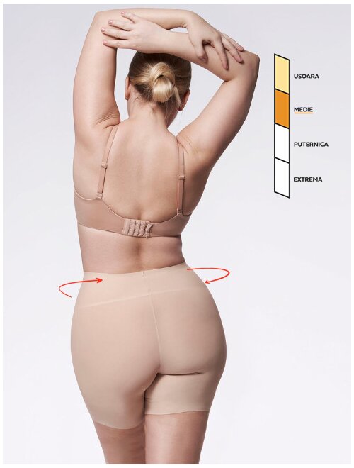 Chiloti boxeri modelatori invisible cu talia inalta Julimex 574