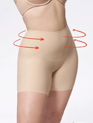 Chiloti boxeri modelatori invisible cu talia inalta Julimex 574