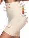 Chiloti boxeri modelatori cu talie dublu intarita si silicon Shapewear 2017