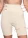 Chiloti boxeri modelatori cu talie dublu intarita si silicon Shapewear 2017