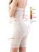 Chiloti boxeri modelatori cu talie inalta si dantela Shapewear 2027