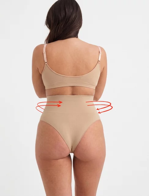 Chiloti brazilieni modelatori cu talie dublu intarita Gabriella S124 Brazilian