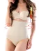 Chiloti modelatori cu talie dublu intarita si inchidere cu capse Shapewear 2019