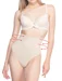 Chiloti tanga modelatori cu talie dublu intarita si silicon Shapewear 2020