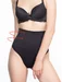 Chiloti tanga modelatori cu talie dublu intarita si silicon Shapewear 2020