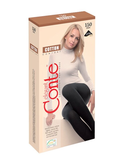 Ciorapi bumbac grosi Conte Elegant Cotton Comfort 150 den