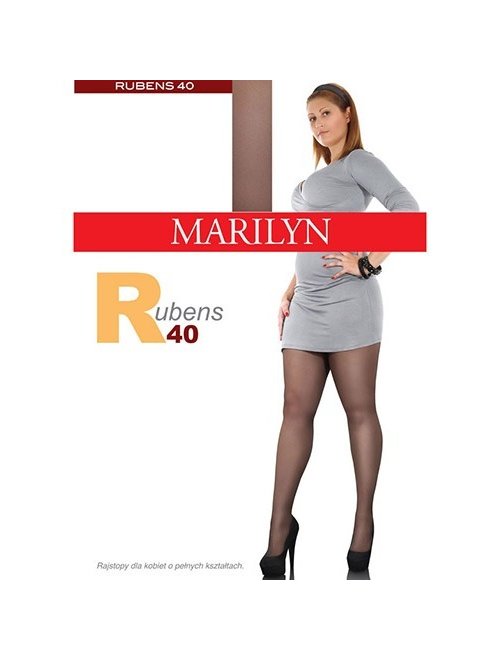 Ciorapi clasici marimi mari Marilyn Rubens 40 den