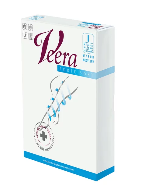 Ciorapi compresivi medicinali cu chilot Clasa I (18-21 mmHg) Veera Forte Soft