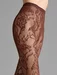 Ciorapi mesh cu model floral Marilyn Charly G001