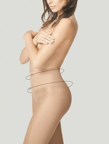 Ciorapi modelare abdomen cu ioni de argint Fiore Fit Control 20 den