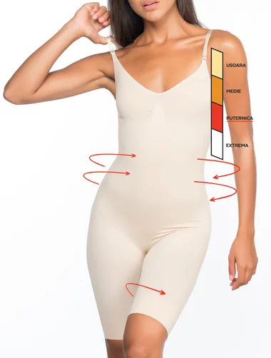 Body modelator cu bretele reglabile Shapewear 2011
