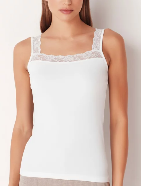 Maiou bumbac dama cu dantela Cotonella GD138 0001