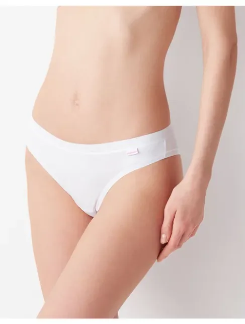 Chiloti brazilieni bumbac cu talia joasa Cotonella AD738 0001