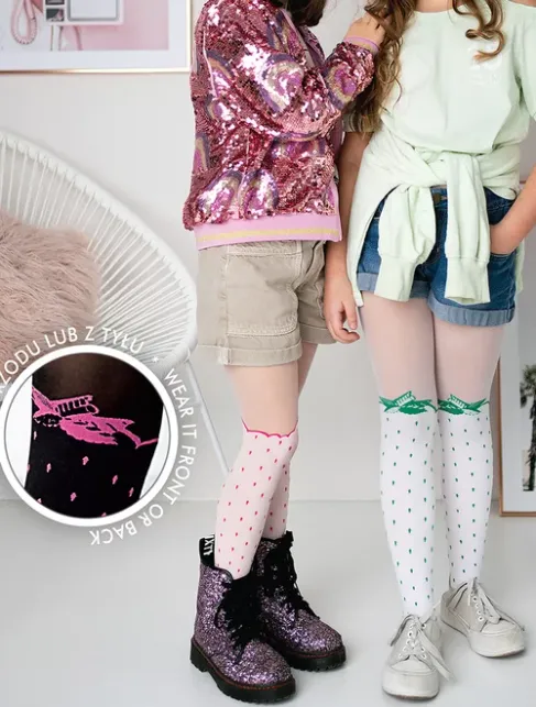 Dresuri copii imitatie jambiere Knittex Fresa 50 den