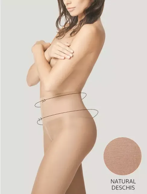 Ciorapi modelare abdomen cu ioni de argint Fiore Fit Control 20 den