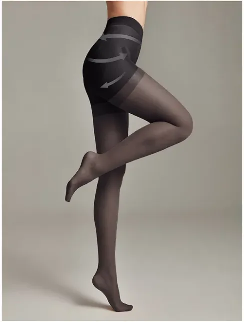 Ciorapi modelatori cu push-up Conte Elegant X-Press Shaping 40 den