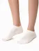 Sosete scurte bumbac 100% cu talpa flausata in culoare naturala Steven S198