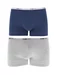 Set 2 perechi boxeri clasici bumbac talie joasa Cotonella GU017 0002