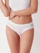 Set 2 perechi chiloti clasici bumbac cu talia joasa si dantela Cotonella GD129 0002