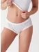 Set 2 perechi chiloti clasici bumbac cu talia joasa si dantela Cotonella GD130 0002