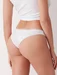 Set 3 perechi chiloti brazilieni bumbac cu talia joasa si dantela Cotonella GD292 0003