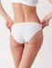 Set 3 perechi chiloti clasici bumbac cu talia joasa Cotonella 3165 0003