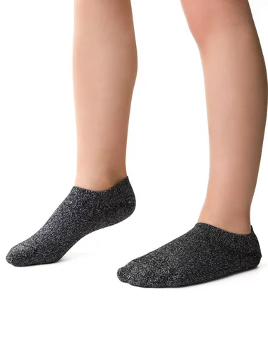 Sosete bebelusi bambus scurte metalizate Steven S152-041