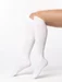 Sosete bumbac albe lungi sub genunchi Steven S072-078
