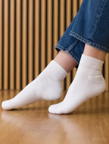 Sosete bumbac supima cu talpa flausata Steven S157