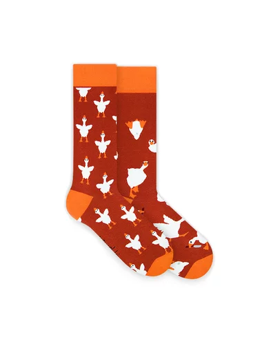 Sosete colorate amuzante Nanushki White Boy Kids