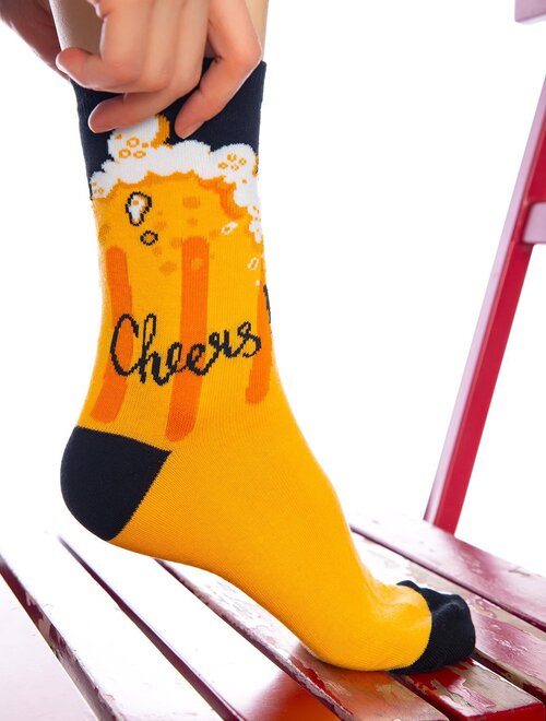 Sosete colorate cu bere socks concept sc-1795