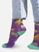 Sosete colorate cu pisici Kabak Violet Cats