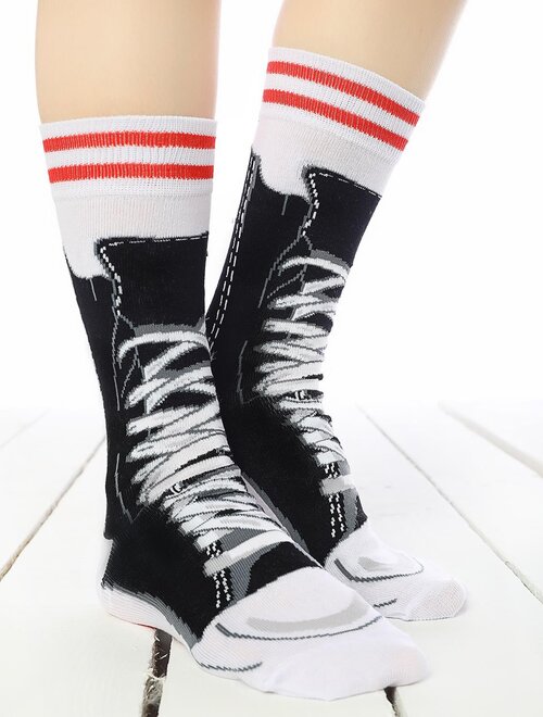 Sosete colorate imitatie tenisi socks concept sc-1549-1