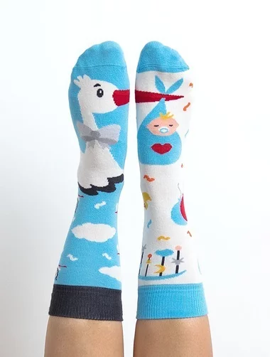 Sosete colorate Nanushki Tony Stork It's a Boy